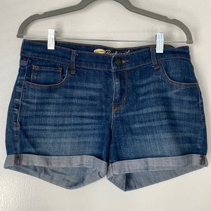 Denim Shorts- Size 8